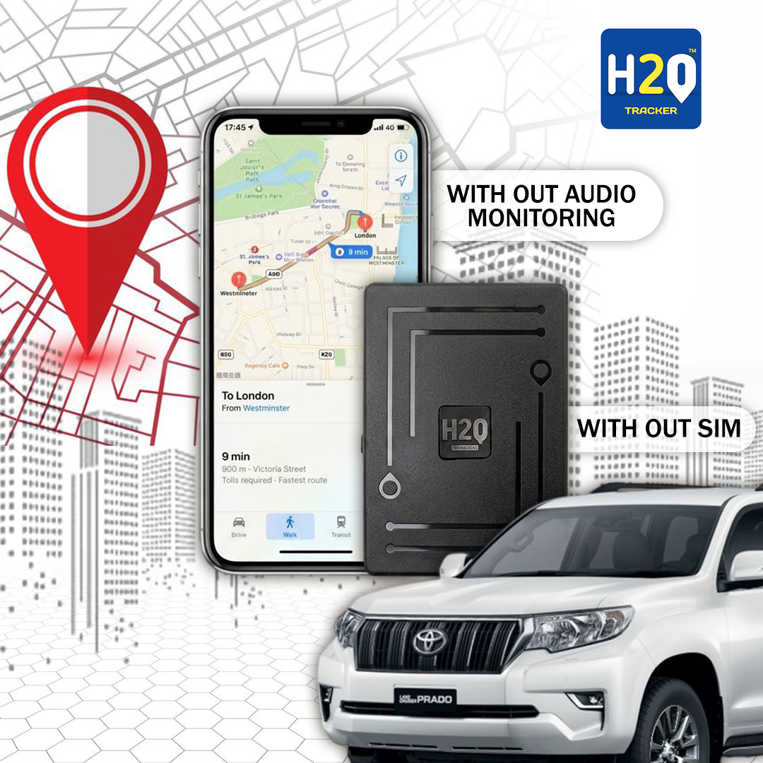 H2O Pro Magnetic GPS Tracker with voice Action – Ultra Long Battery Device for Extended Tracking & Advanced Security