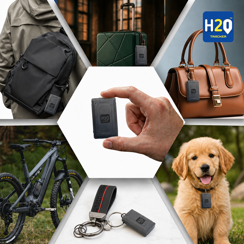 H2O Pro Magnetic GPS Tracker with voice Action – Ultra Long Battery Device for Extended Tracking & Advanced Security