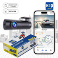 4G GPS Single channel Dashcam | Memory card storage with Live recording| Smart Vehicle Security Camera