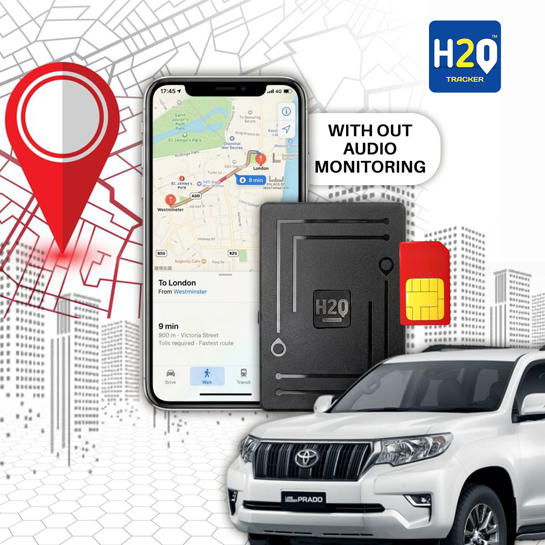 H2O Pro Magnetic GPS Tracker with voice Action – Ultra Long Battery Device for Extended Tracking & Advanced Security