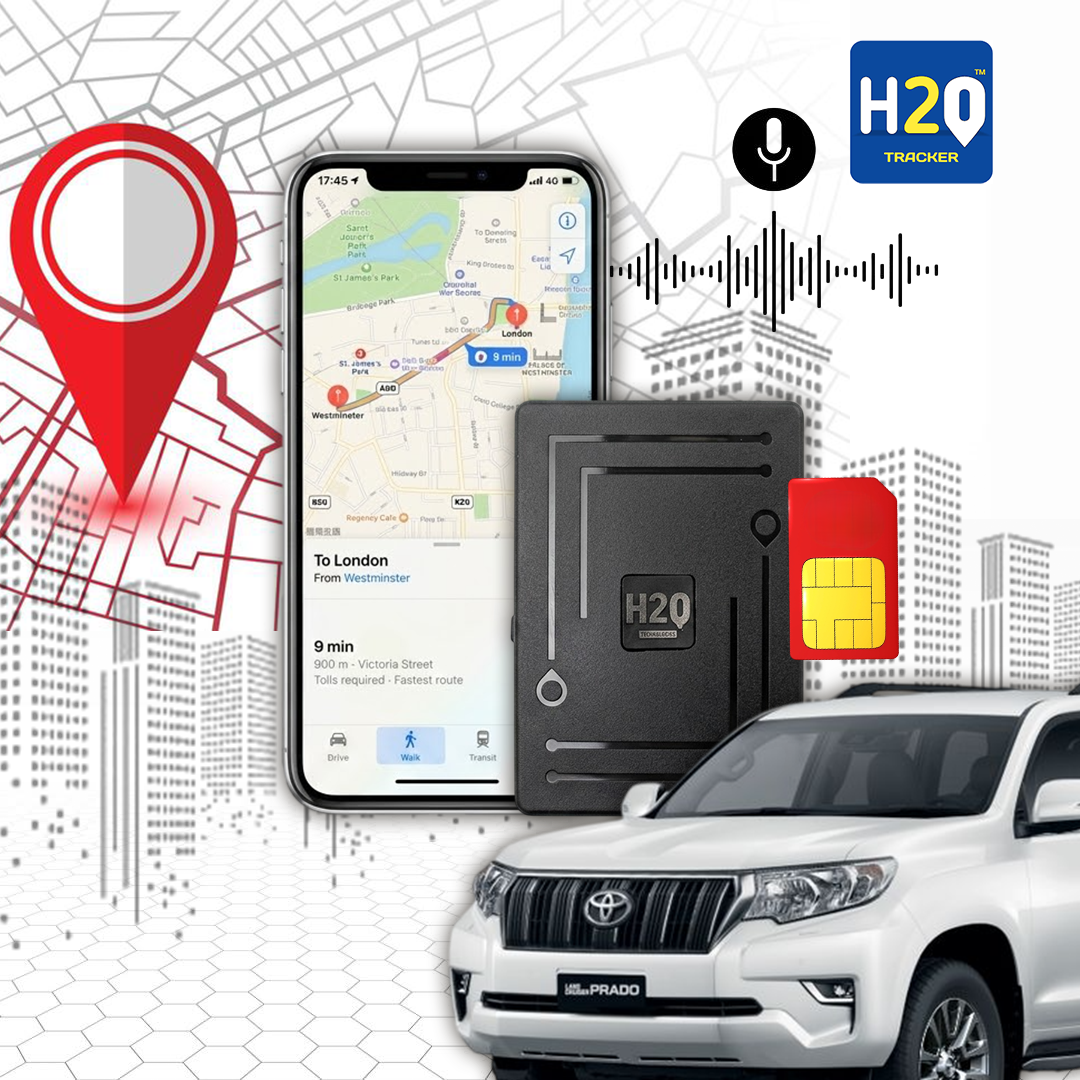 H2O Pro Magnetic GPS Tracker with voice Action – Ultra Long Battery Device for Extended Tracking & Advanced Security