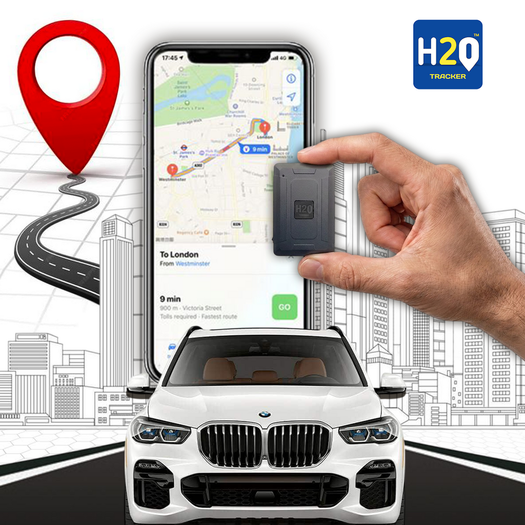 H2O Pro Magnetic GPS Tracker with voice Action – Ultra Long Battery Device for Extended Tracking & Advanced Security